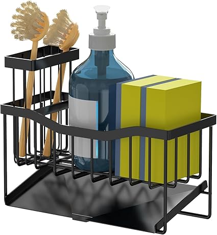 Limited time deal savings-10% Maifan Sink Caddy and Brush Holder